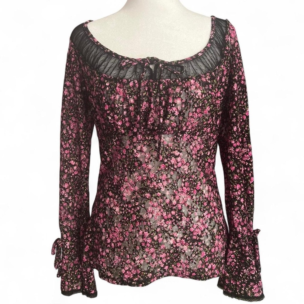 Milkmaid style blouse y2k